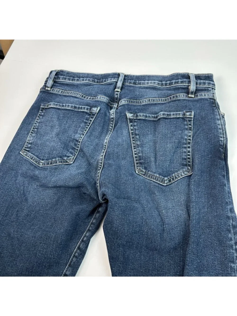 Flint And Tinder Men's 33x30 Slim Fit Blue Straight Leg Medium Wash Denim Jeans